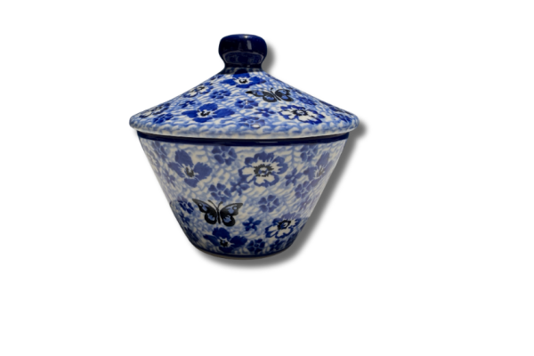 G55 Bunzlau Potje Schuin 1444X Suikerpot